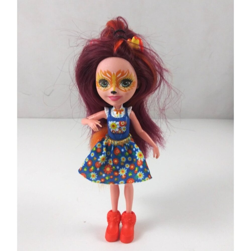 2016 Mattel Enchantimals Felicity Fox 6" Doll With Shoes & Dress
